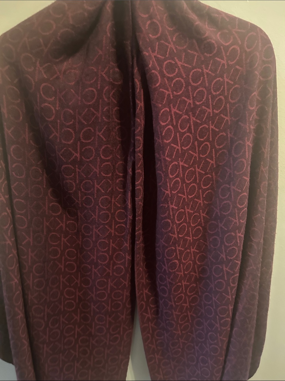 Calvin Klein Burgundy shrug!! - Picture 8 of 10